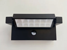 Sensor Black LED Outdoor Light A207-Sensor-CCT - Galaxy Lighting NZ