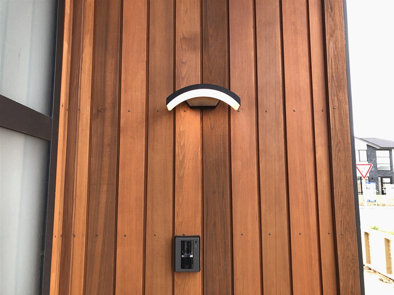 Black LED Outdoor Light A221-B - Galaxy Lighting NZ