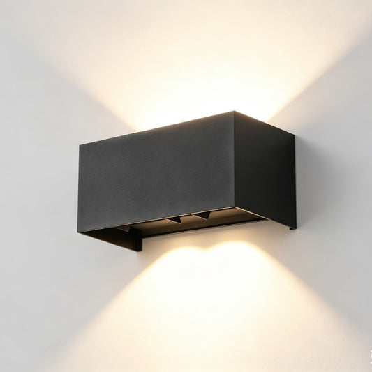 Black LED Outdoor Light A225-CCT 3000k/4000k/6000k