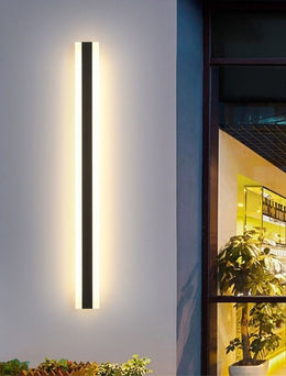 Black LED Outdoor Light A226-1m-CCT 3000K/4000K/6000K - Galaxy Lighting NZ