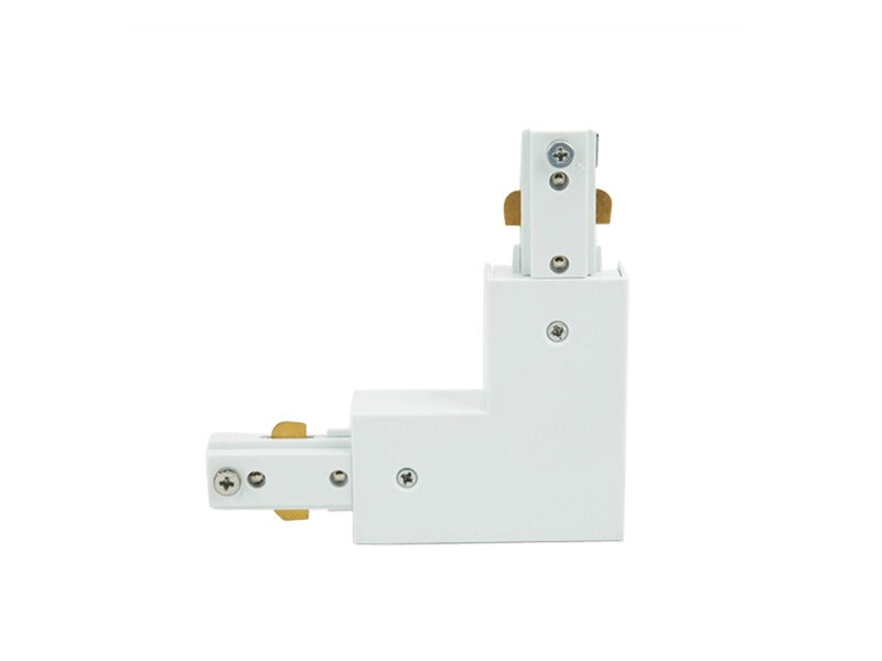 3 Wire L Connector White/Black - Galaxy Lighting NZ
