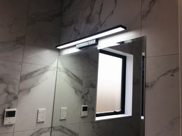 Black LED Bathroom Light Color Change B111-B - Galaxy Lighting NZ