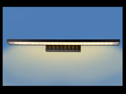 Black LED Bathroom Light Color Change B111-B - Galaxy Lighting NZ