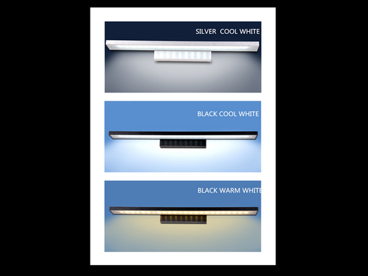 Black LED Bathroom Light Color Change B111-B - Galaxy Lighting NZ