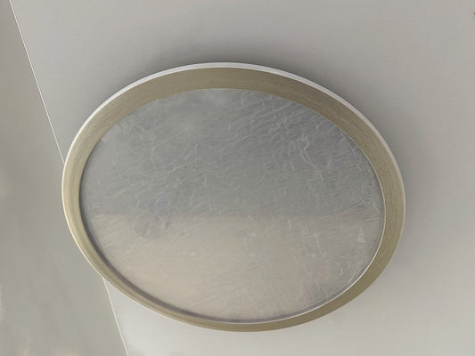Brush Gold LED Ceiling Light, Three Color Change C104-50cm,Two Size - Galaxy Lighting NZ