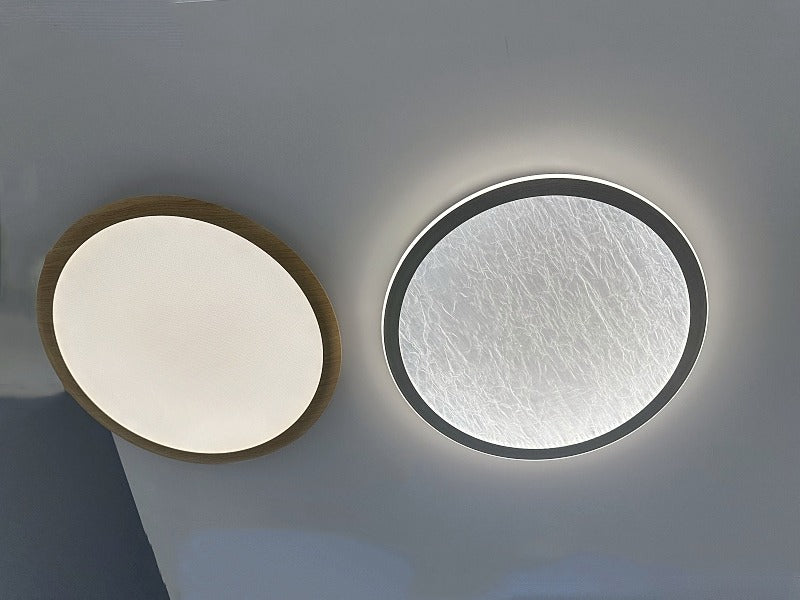 Brush Gold LED Ceiling Light, Three Color Change C104-50cm,Two Size - Galaxy Lighting NZ