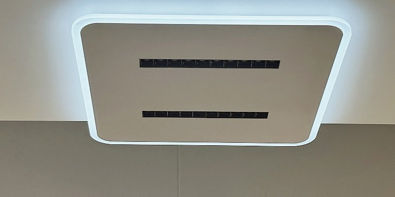 Remote Control LED Ceiling Light With Spot Light C110-50cm - Galaxy Lighting NZ