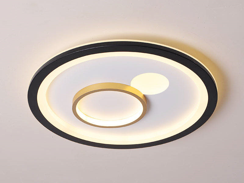 LED Ceiling Light, Three Color Change C113-50cm - Galaxy Lighting NZ