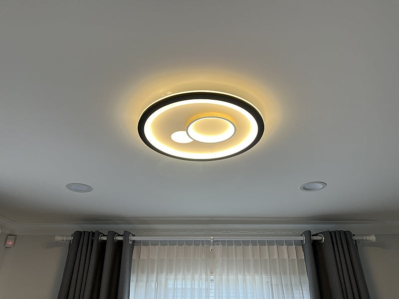 LED Ceiling Light, Three Color Change C113-50cm - Galaxy Lighting NZ
