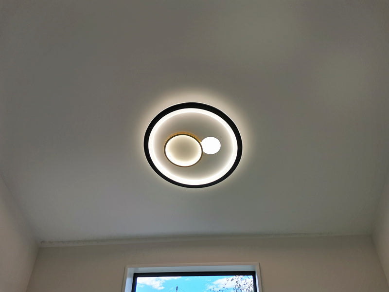 LED Ceiling Light, Three Color Change C113-50cm - Galaxy Lighting NZ