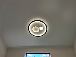 LED Ceiling Light, Three Color Change C113-50cm - Galaxy Lighting NZ
