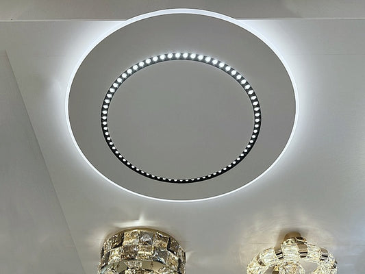 Remote Control LED Ceiling Light With Spot Light C114-86cm - Galaxy Lighting NZ