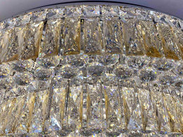 LED Color Change Crystal Ceiling Light, Two Sizes C116-60cm - Galaxy Lighting NZ