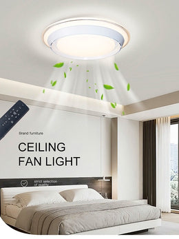 LED Ceiling FAN Light With Remote Control, C117-50cm-CCT(DEMO) - Galaxy Lighting NZ