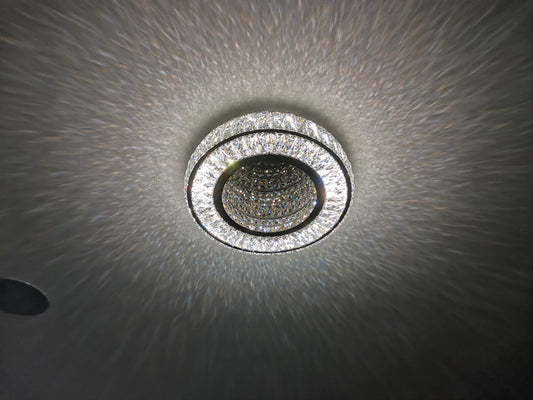 Crystal LED Ceiling Light C124-45cm - Galaxy Lighting NZ
