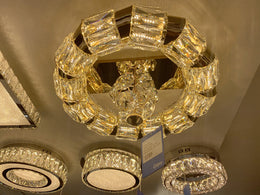 Luxury Crystal Ceiling Light C133-50cm - Galaxy Lighting NZ