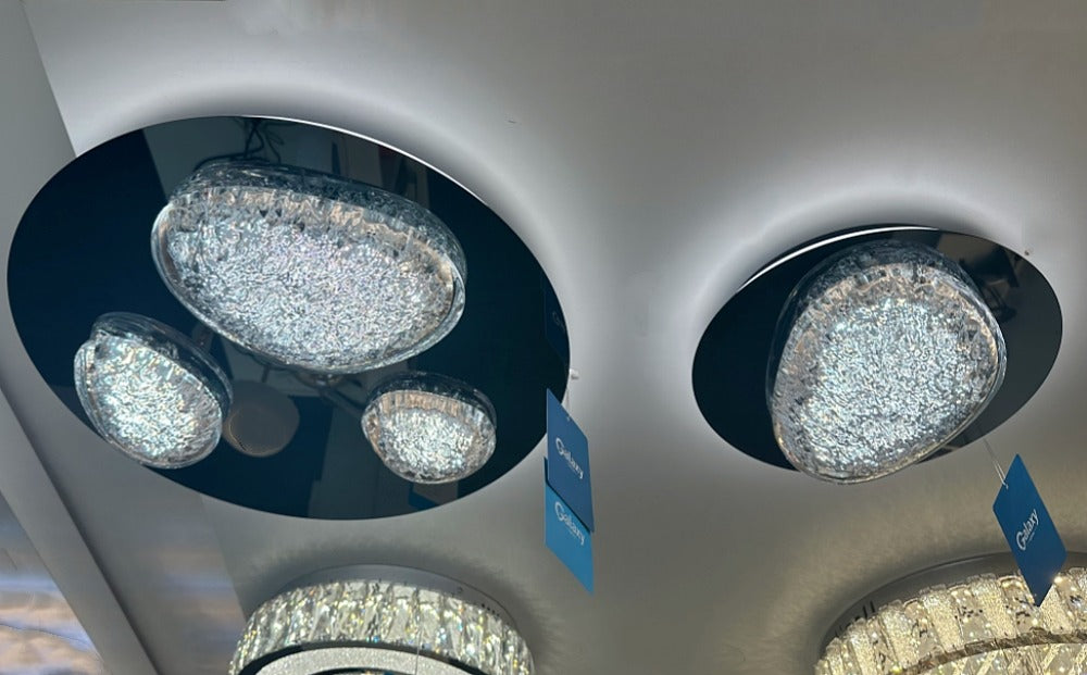 Stylish Color Change LED Ceiling Light C140-50cm