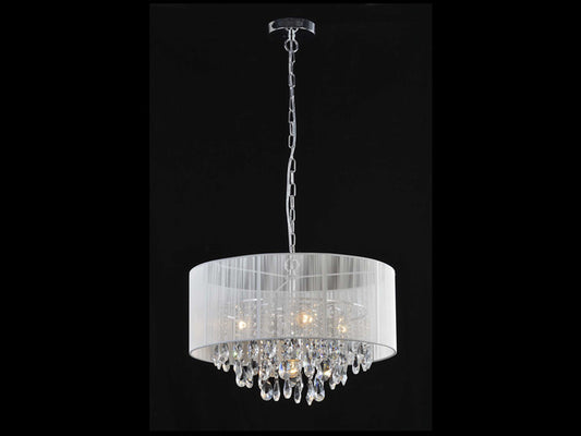 Crystal Pendant Light C143-60cm - Galaxy Lighting NZ