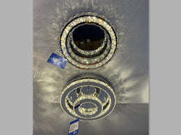 LED Color Change Crystal Ceiling Light C148-50cm - Galaxy Lighting NZ