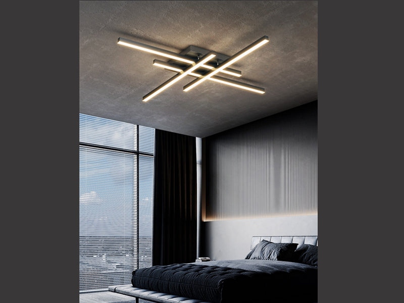 Modern LED Ceiling Light C154-80cm - Galaxy Lighting NZ