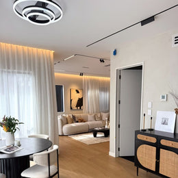 Modern LED Black Color Ceiling Light C157-60cm(DEMO)