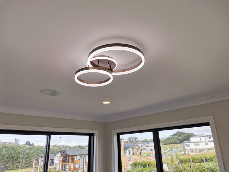 Modern  LED Black Color Ceiling Light C158-75cm - Galaxy Lighting NZ