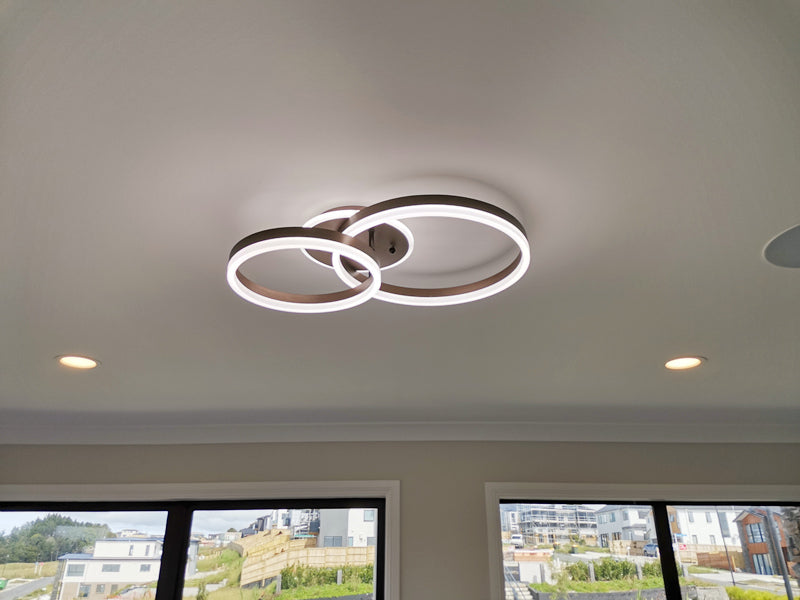 Modern  LED Black Color Ceiling Light C158-75cm - Galaxy Lighting NZ