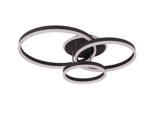 Black Color LED Ceiling Light C159-78cm(DEMO) - Galaxy Lighting NZ