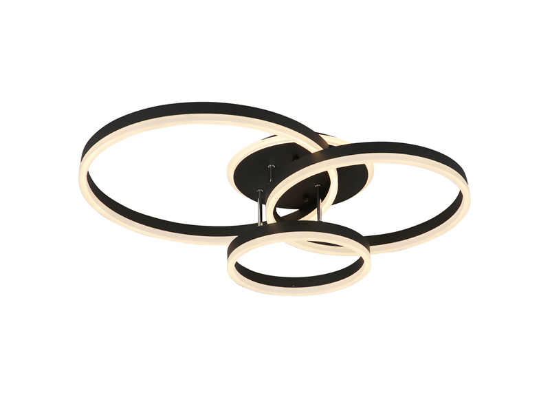 Black Color LED Ceiling Light C159-78cm(DEMO) - Galaxy Lighting NZ