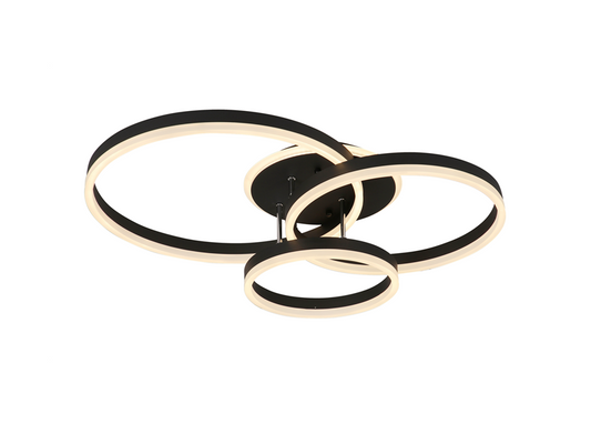 Black Color LED Ceiling Light C159-78cm(DEMO) - Galaxy Lighting NZ
