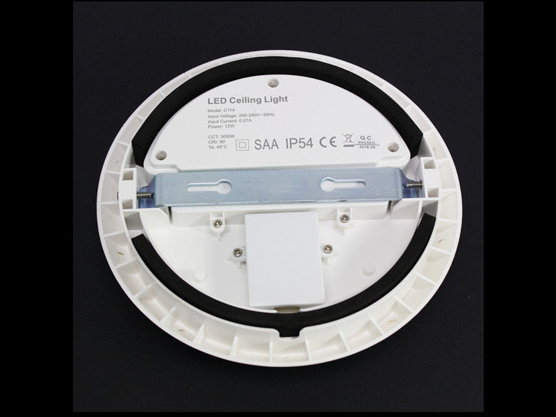 Double Insulated LED Ceiling Light C801-20cm-Trim - Galaxy Lighting NZ