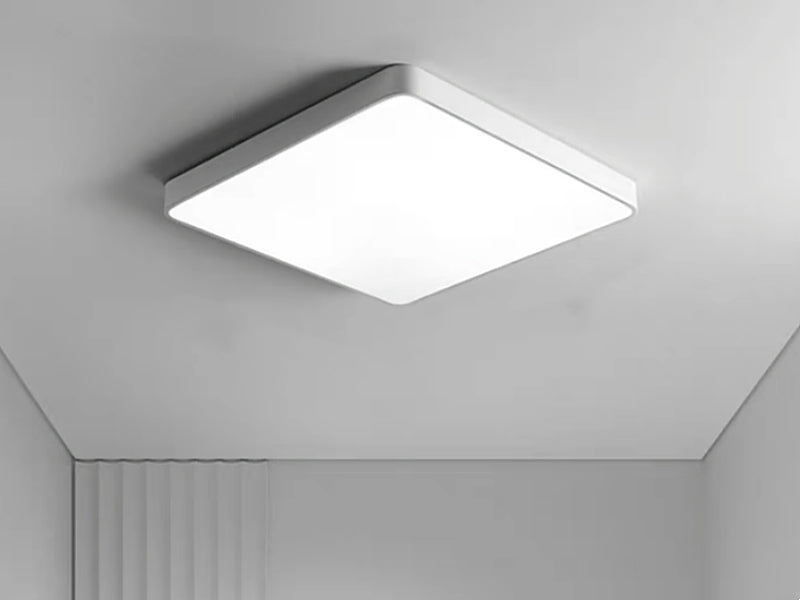 LED Ceiling Light Square Double Insulated C803-30cm-Trim - Galaxy Lighting NZ