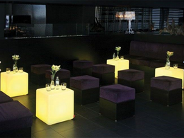 LED Garden Light RGB Cube 30cm - Galaxy Lighting NZ