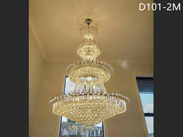 Crystal Chandelier D101-2M，Three Sizes - Galaxy Lighting NZ