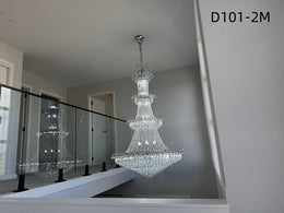 Crystal Chandelier D101-2M，Three Sizes - Galaxy Lighting NZ
