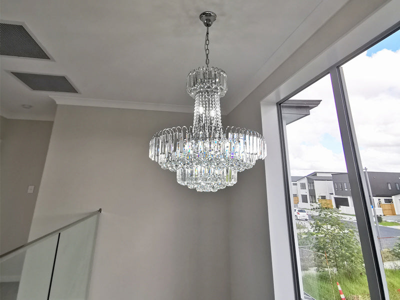 Luxury Crystal Chandelier D102-90cm ,Three Sizes - Galaxy Lighting NZ