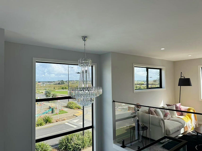 Luxury Crystal Chandelier D102-90cm ,Three Sizes - Galaxy Lighting NZ