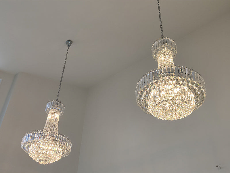 Luxury Crystal Chandelier D102-90cm ,Three Sizes - Galaxy Lighting NZ