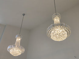 Luxury Crystal Chandelier D102-90cm ,Three Sizes - Galaxy Lighting NZ
