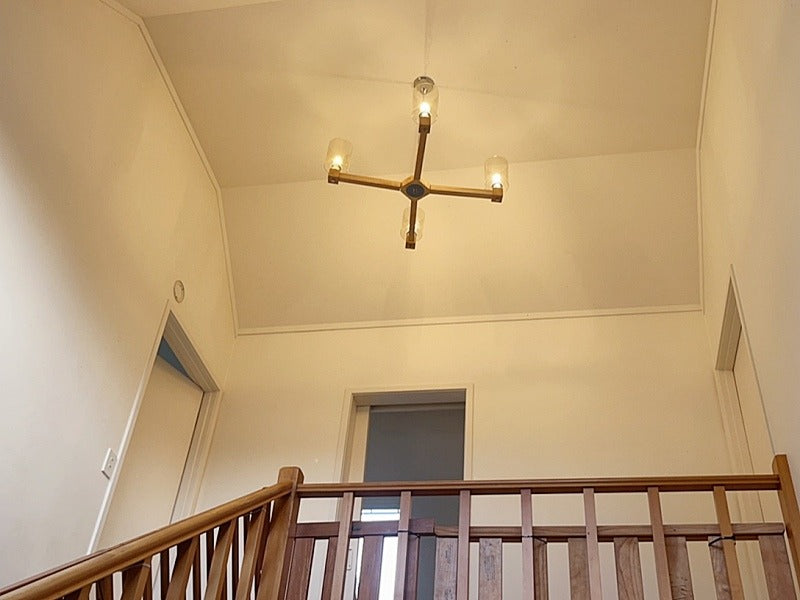 Wood Pendant Light D107 (DEMO） - Galaxy Lighting NZ