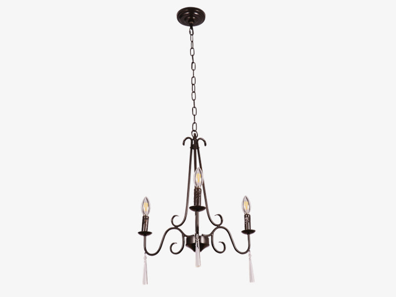 Antique Pendant Light D108-3L - Galaxy Lighting NZ