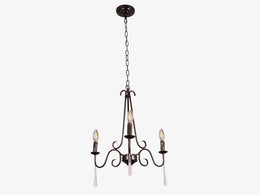 Antique Pendant Light D108-3L - Galaxy Lighting NZ