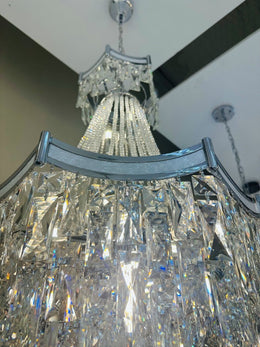 Luxury Crystal Chandelier D109-90cm - Galaxy Lighting NZ