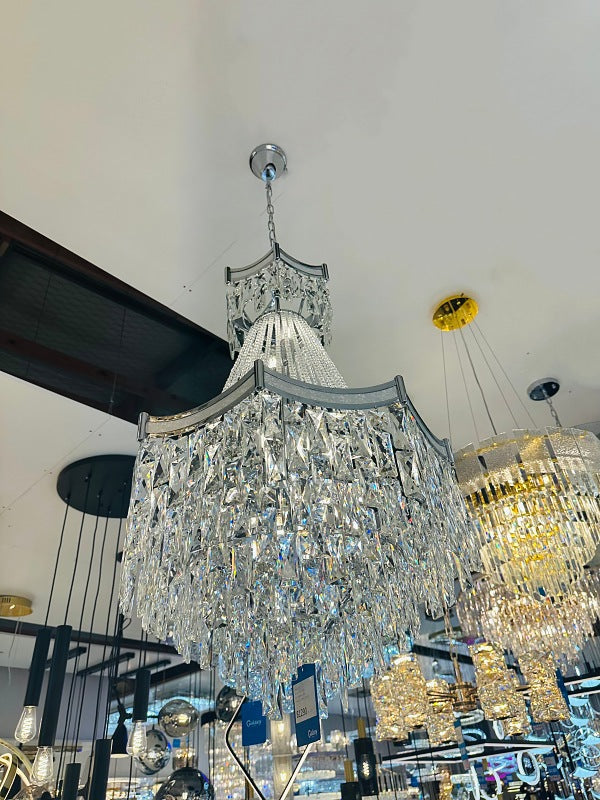 Luxury Crystal Chandelier D109-90cm - Galaxy Lighting NZ
