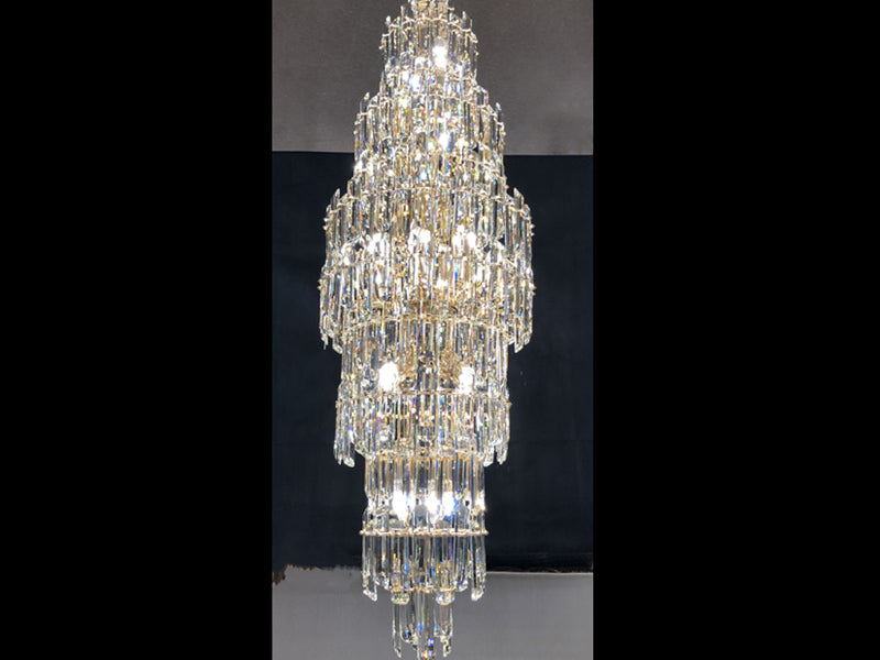 Luxury Crystal Drop Light D114-1.7M - Galaxy Lighting NZ