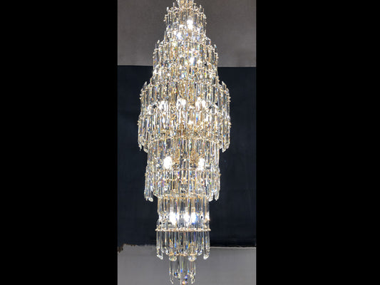 Luxury Crystal Drop Light D114-1.7M - Galaxy Lighting NZ
