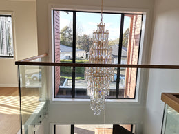 Luxury Crystal Drop Light D114-1.7M - Galaxy Lighting NZ