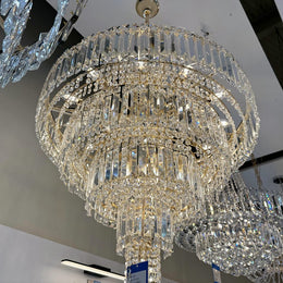 Luxury Crystal Chandelier D115-80cm(DEMO) - Galaxy Lighting NZ