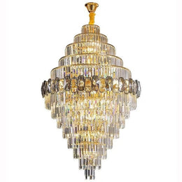 Crystal Chandelier Drop Light D117-D800 - Galaxy Lighting NZ