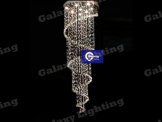 Crystal Drop Light D201-2.2m(DEMO) - Galaxy Lighting NZ